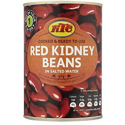 KTC Red Kidney Beans (in salted ater) - 400g - (pack of 3)