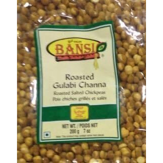 Bansi Roasted Peas 7 Oz (Gulabi Chana)