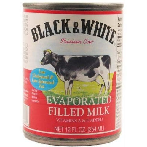 Ne 301771 Black White Evaporated Milk 12 Oz (24-Pack) Can Food Cheap Wholesale Discount Bulk Food Can Food Fashion Accessories