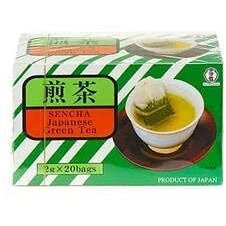 Sencha Japanese Green Tea, 20 tea bags, 40g (1.41oz), Product of Japan