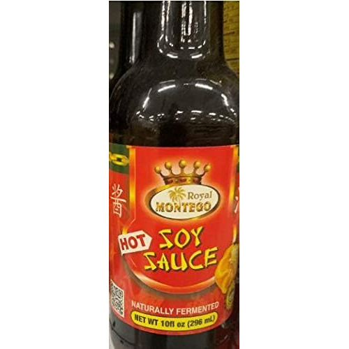 Royal Montego Hot Soy Sauce 10 fl oz (2 Bottle)