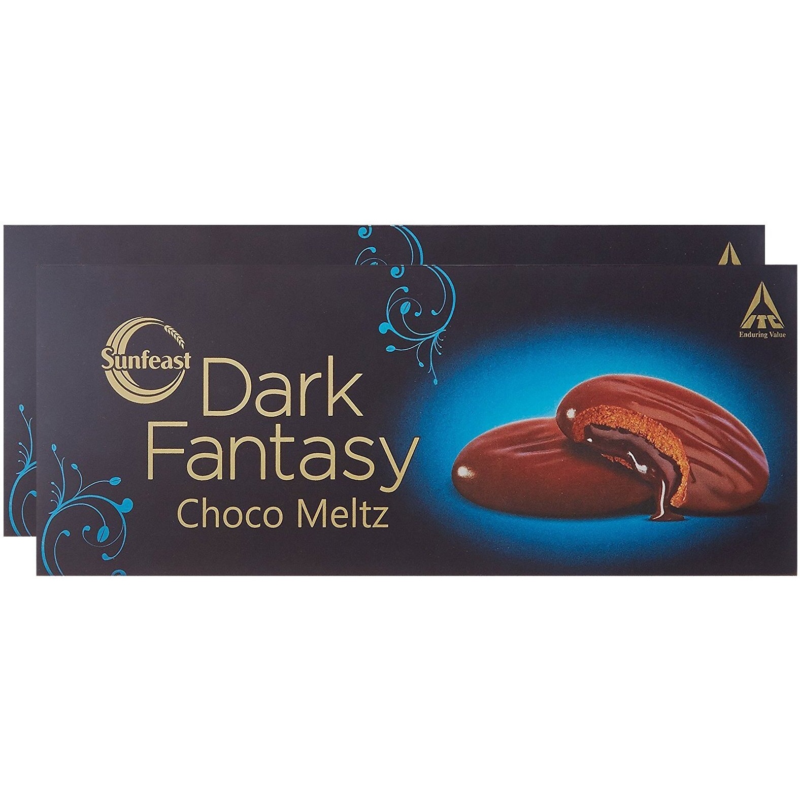 Sunfeast Dark Fantasy Choco Meltz, 50 grams (Pack of 2)