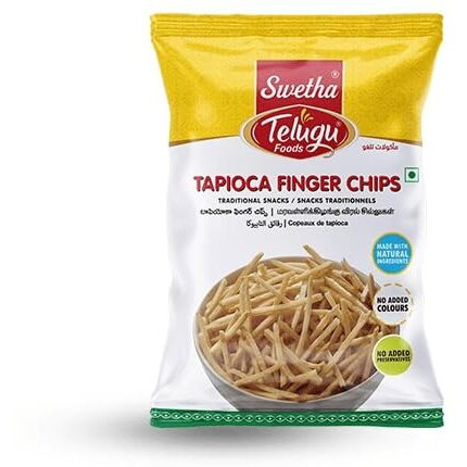 Telugu Foods Tapicoa Finger Chips 170gms