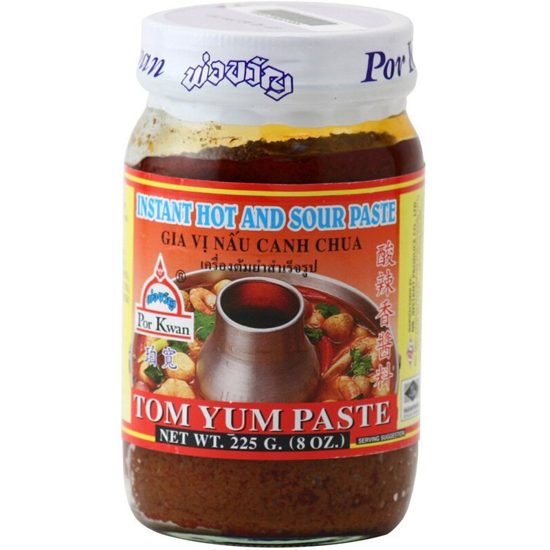 Tom Yum Paste (Instant Hot and Soup Paste) - 8oz (Pack of 3)