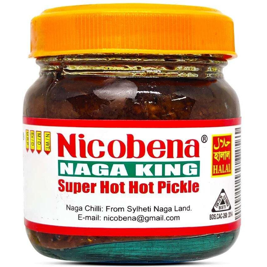 Nicobena Naga King Super Hot Hot Pickle- 120gm