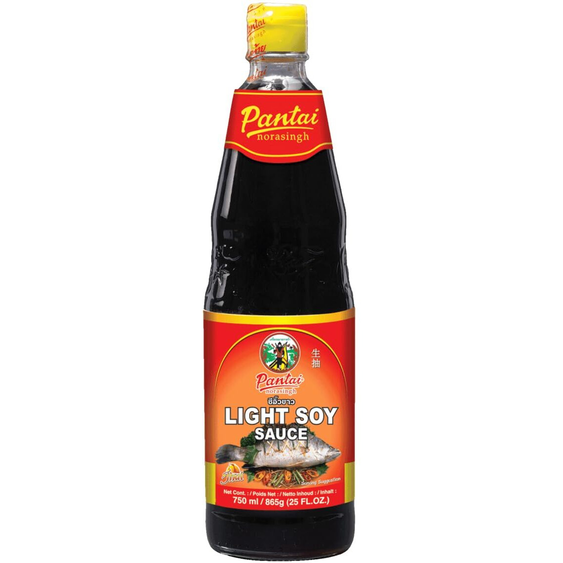 Pantai Light Soy Sauce, Large, 25 Ounce