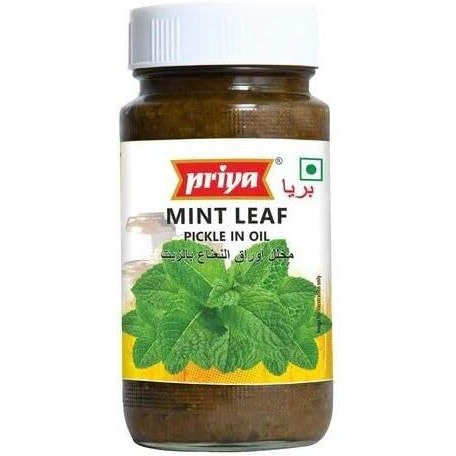 Priya Mint (Pudina) Pickle Without Garlic 300g