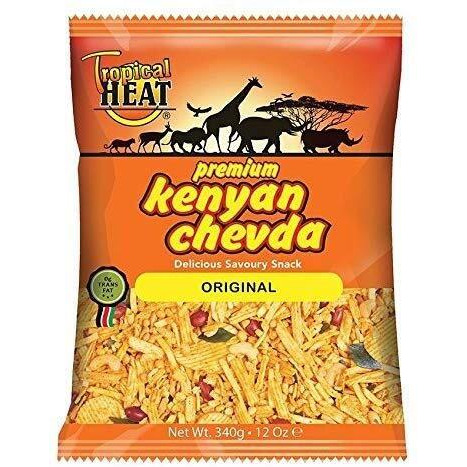 Tropical heat Kenyan chevda - original - 340g - (pack of 3)