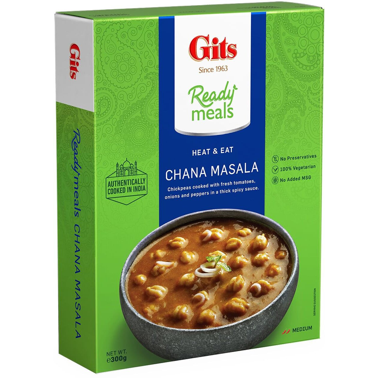 Gits Ready to Eat Chana Masala 300 Gm