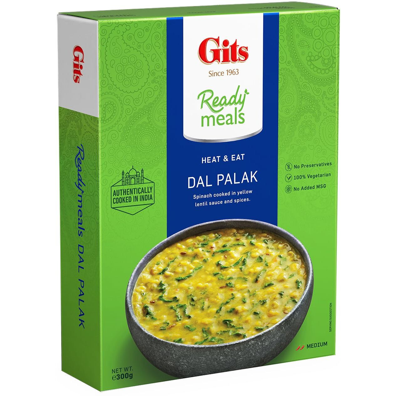 Gits Ready to Eat Dal Palak, 300g