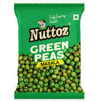 Nuttoz Green Peas, 140gm Pack of 2 Masala