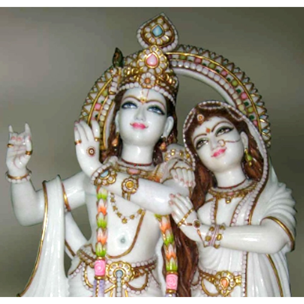 White Marble Radha Krishna Statue , Radha Krishna Moorti For Mandir, Fine Marble Radha Krishna, Marble Radhe Krishna, Yugal, Radhe Shyam