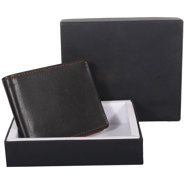 FIONA Mens Leather Bifold Wallet | Wallets For Men RFID Blocking | Genuine Leather | Extra Capacity Mens Black Wallet |