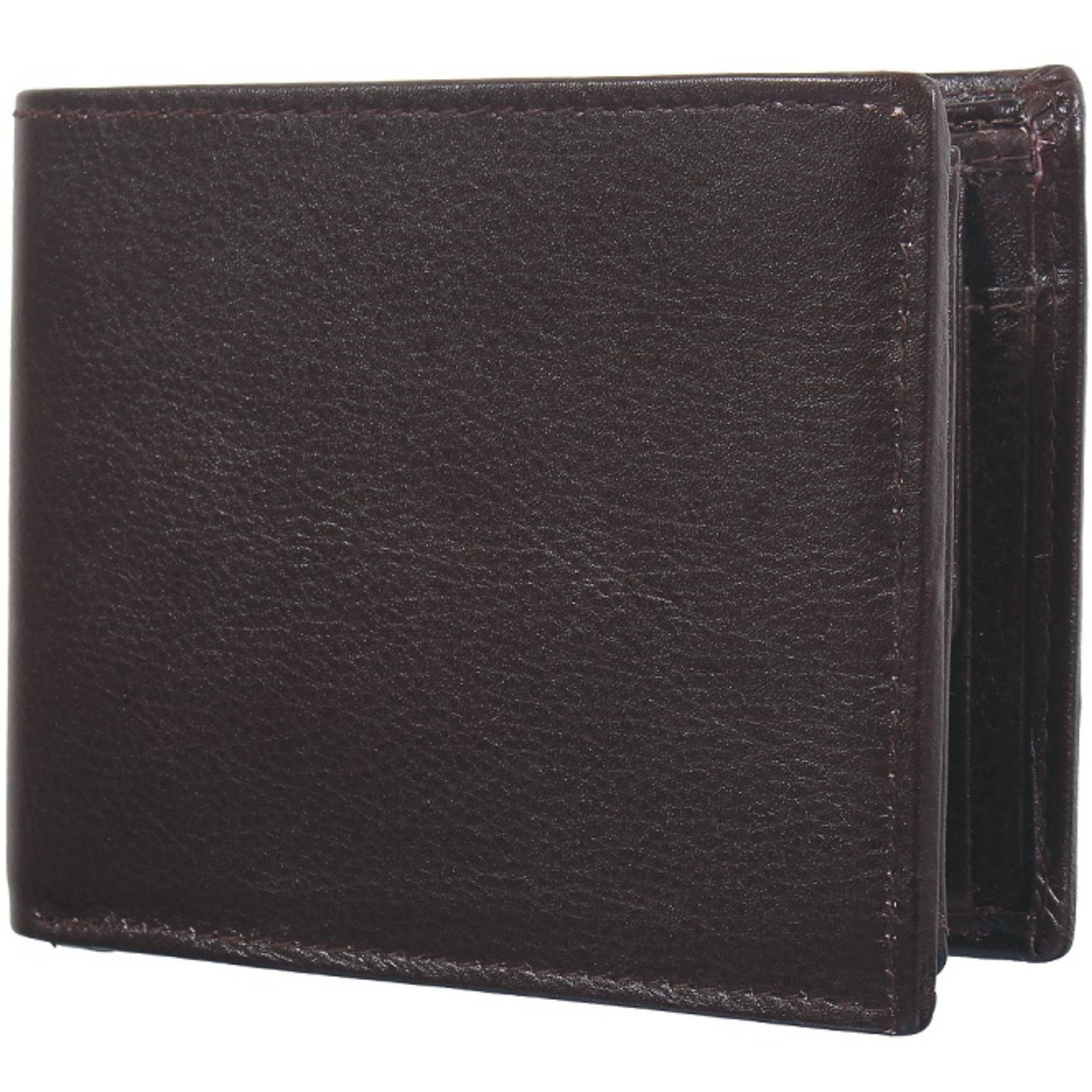 FIONA Mens Leather Bifold Wallet | Wallets For Men RFID Blocking | Genuine Leather | Extra Capacity Mens Brown Wallet |