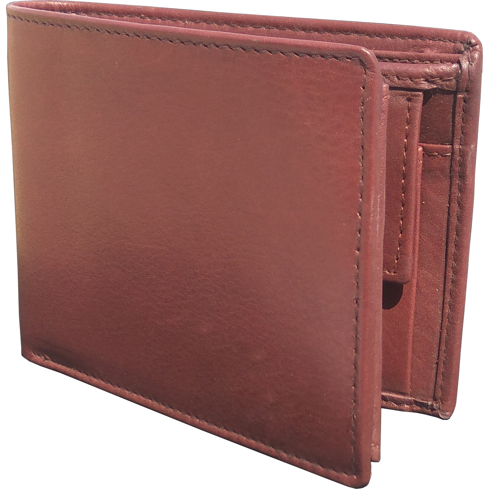 FIONA Mens Leather Bifold Wallet | Wallets For Men RFID Blocking | Genuine Leather | Extra Capacity Mens Brown Wallet |