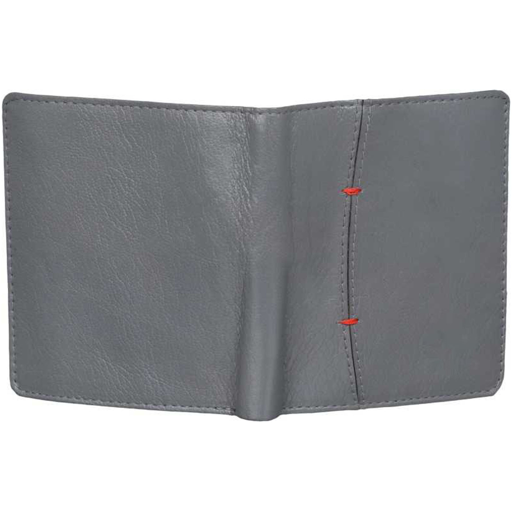 FIONA Mens Leather Bifold Wallet | Wallets For Men RFID Blocking | Genuine Leather | Extra Capacity Mens Grey Wallet |