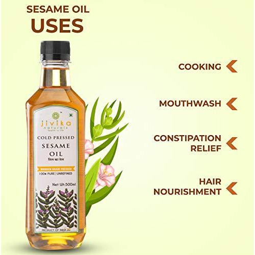 Jivika Naturals Cold-Pressed Sesame Oil 500ml