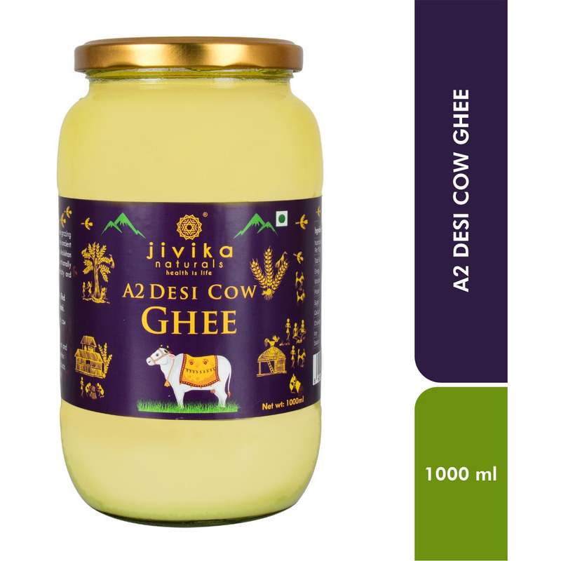 Jivika Naturals DESI A2 COW GHEE (BILONA GHEE) 1000ml