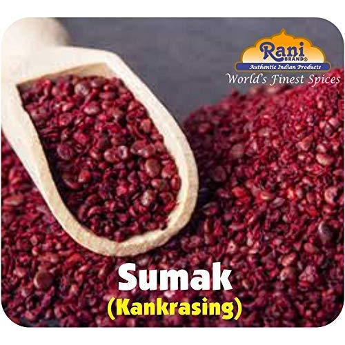 Rani Sumac (Sumak) Spice Ground Powder 3oz (85g) ~ All Natural, Salt-Free | Vegan | No Colors | Gluten Friendly  | NON-GMO