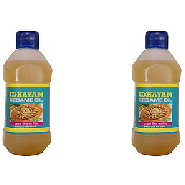 Pack of 2 - Idhayam Sesame Oil - 1 Lt (33 Oz)