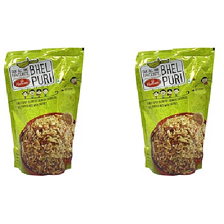 Pack of 2 - Haldiram's Bhel Puri With Chutney - 350 Gm (12.35 Oz)