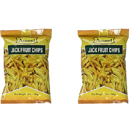 Pack of 2 - Anand Jack Fruit Chips - 7 Oz (200 Gm)