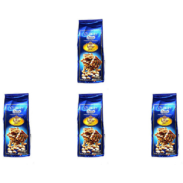 Pack of 4 - Deep Chikki Peanut - 200 Gm (7 Oz)