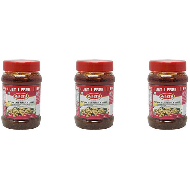 Pack of 3 - Aachi Bitter Gourd Rice Paste - 200 Gm (7 Oz) [Buy 1 Get 1 Free]