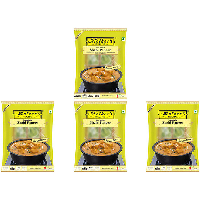 Pack of 4 - Mother's Recipe Spice Mix Shahi Paneer Masala - 50 Gm (1.7 Oz) [Fs]