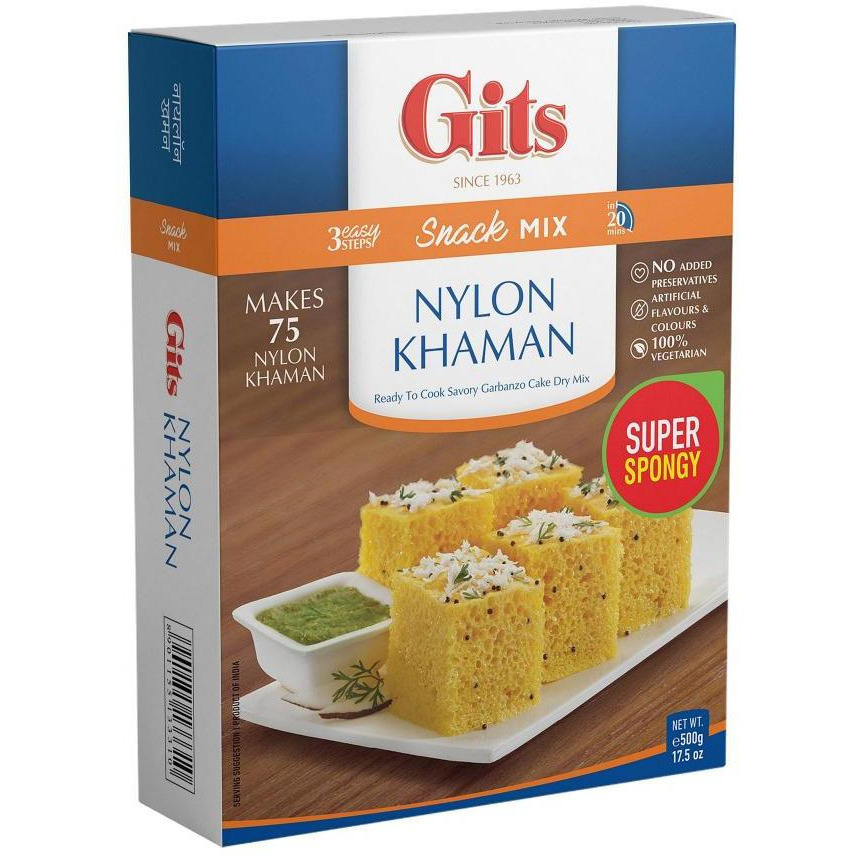 Pack of 2 - Gits Nylon Khaman - 180 Gm (6.3 Oz)