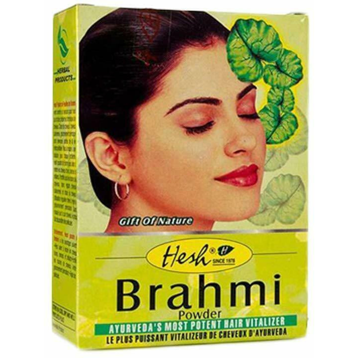 Pack of 5 - Hesh Herbal Brahmi Powder - 100 Gm (3.5 Oz)