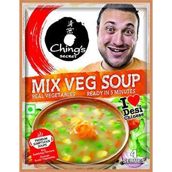 Pack of 3 - Ching's Secret Mix Vegetable Soup - 55 Gm (2 Oz)