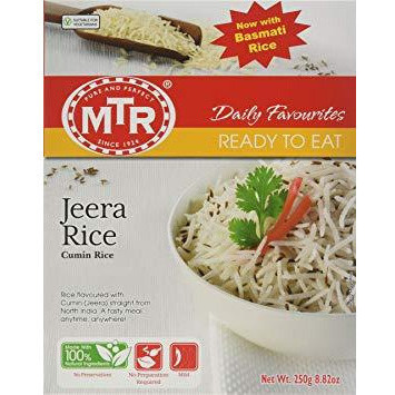 Pack of 4 - Mtr Jeera Rice - 250 Gm (8.8 Oz)