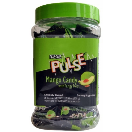 Pack of 2 - Pass Pass Pulse Kacha Aam Mango Candy - 300 Gm (10 Oz)