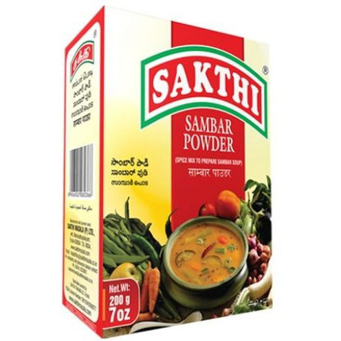 Pack of 5 - Sakthi Sambar Powder - 200 Gm (7 Oz)