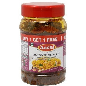 Pack of 3 - Aachi Onion Rice Paste - 200 Gm (7 Oz) [Buy 1 Get 1 Free]