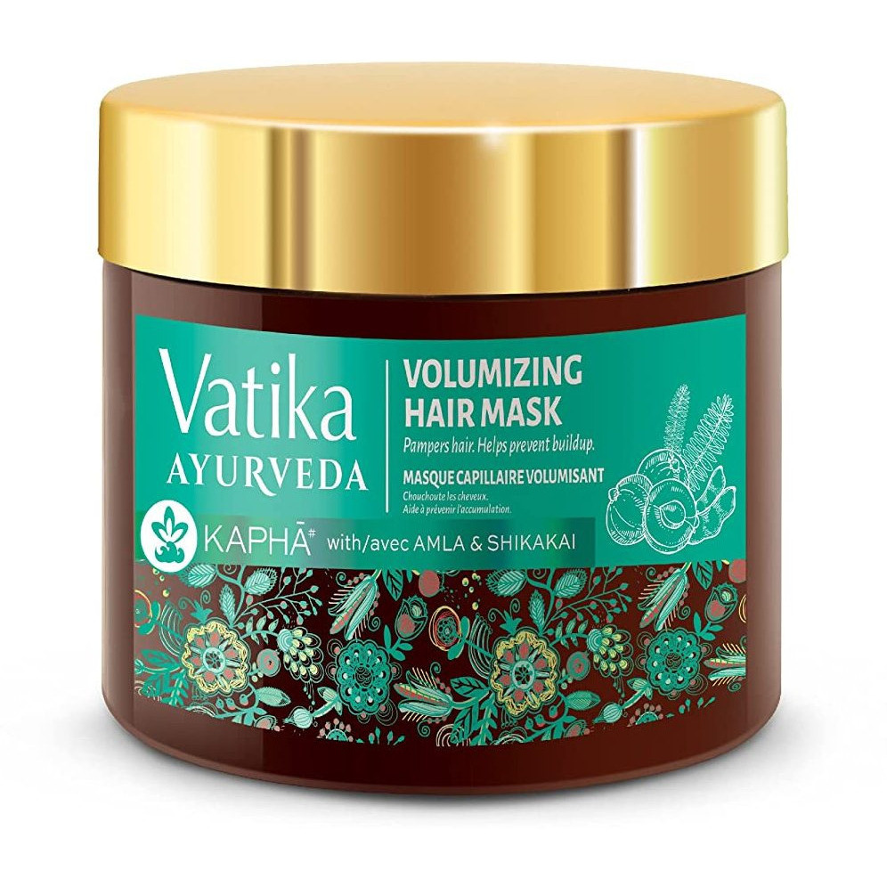 Pack of 2 - Vatika Ayurveda Volumizing Hair Mask For Kapha - 250 Gm (8.8 Oz) [50% Off]