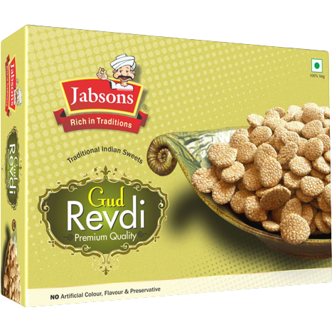 Pack of 2 - Jabsons Gud Revdi - 400 Gm (14 Oz)