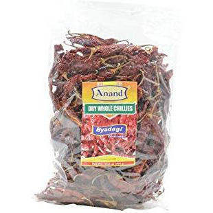 Pack of 5 - Anand Dry Whole Chillies Guntur Byadagi - 400gm (14 Oz)
