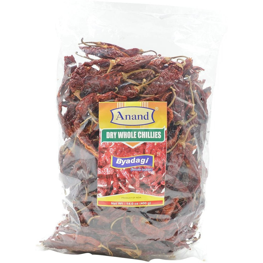 Pack of 3 - Anand Dry Whole Chillies Wrinkled -  400 Gm (14.08 Oz)