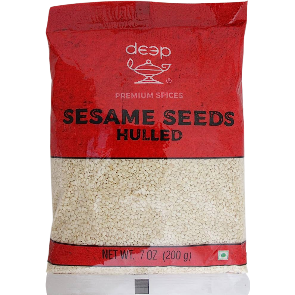 Pack of 4 - Deep Sesame Seeds Hulled - 200 Gm (7 Oz)