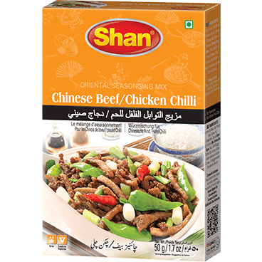 Pack of 3 - Shan Chinese Beef Chicken Chilli Spice Mix - 50 Gm (1.7 Oz)