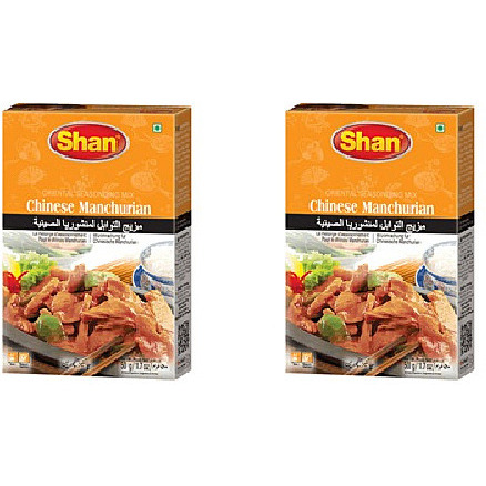 Pack of 2 - Shan Chinese Manchurian Masala - 40 Gm (1.4 Oz)