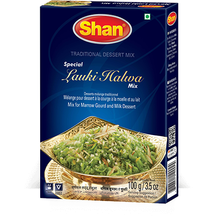 Pack of 2 - Shan Lauki Halwa Mix - 100 Gm (3.5 Oz)