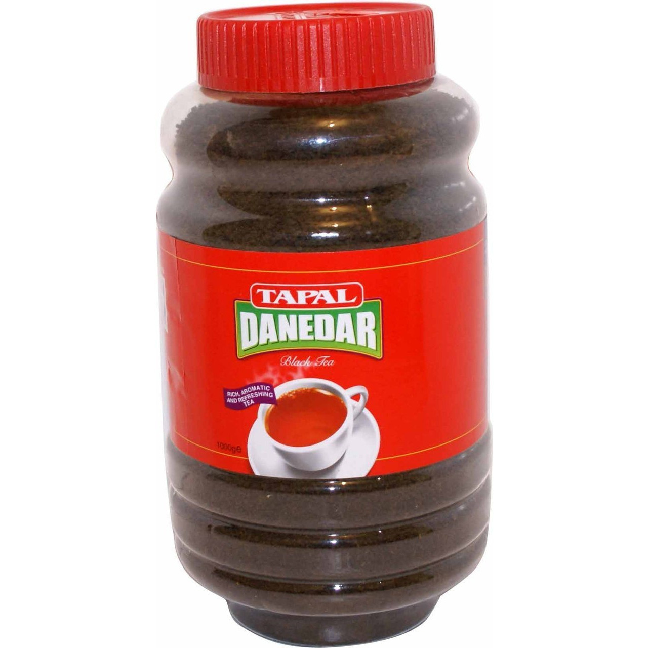 Pack of 2 - Tapal Danedar Black Tea Jar - 1 Kg (2.2 Lb)