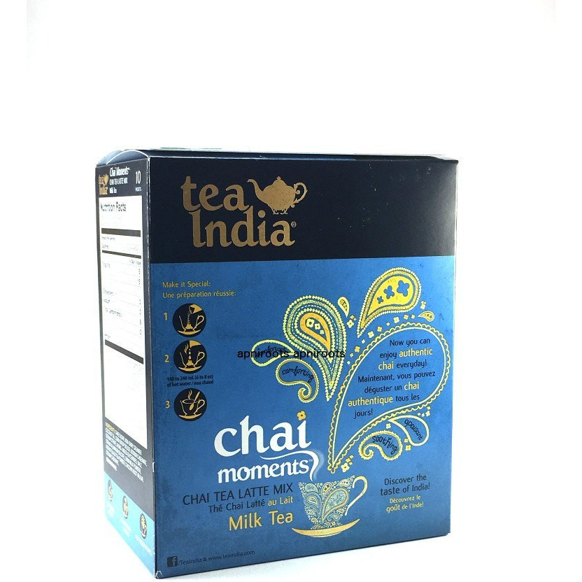 Pack of 4 - Tea India Chai Milk Tea - 232 Gm (8.3 Oz)