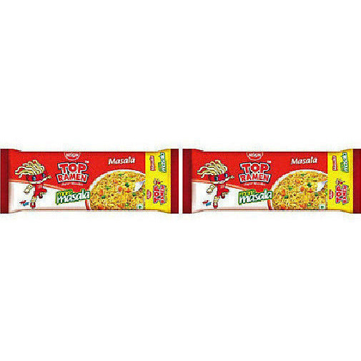 Pack of 2 - Top Ramen Masala Noodles - 480 Gm (16.93 Oz)