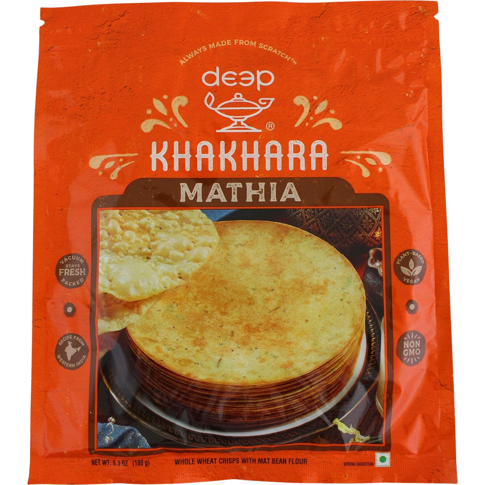 Pack of 2 - Deep Mathia Khakhara - 6.3 Oz (180 Gm)