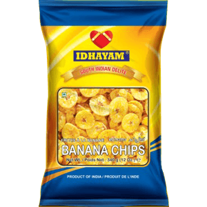 Pack of 4 - Idhayam Pepper Banana Chips - 12 Oz (340 Gm)