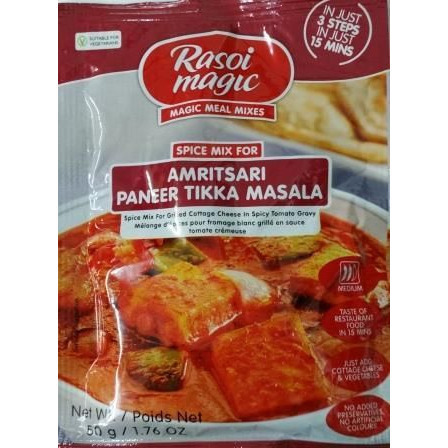 Pack of 2 - Rasoi Magic Amritsari Paneer Tikka Masala - 50 Gm (1.76 Oz)